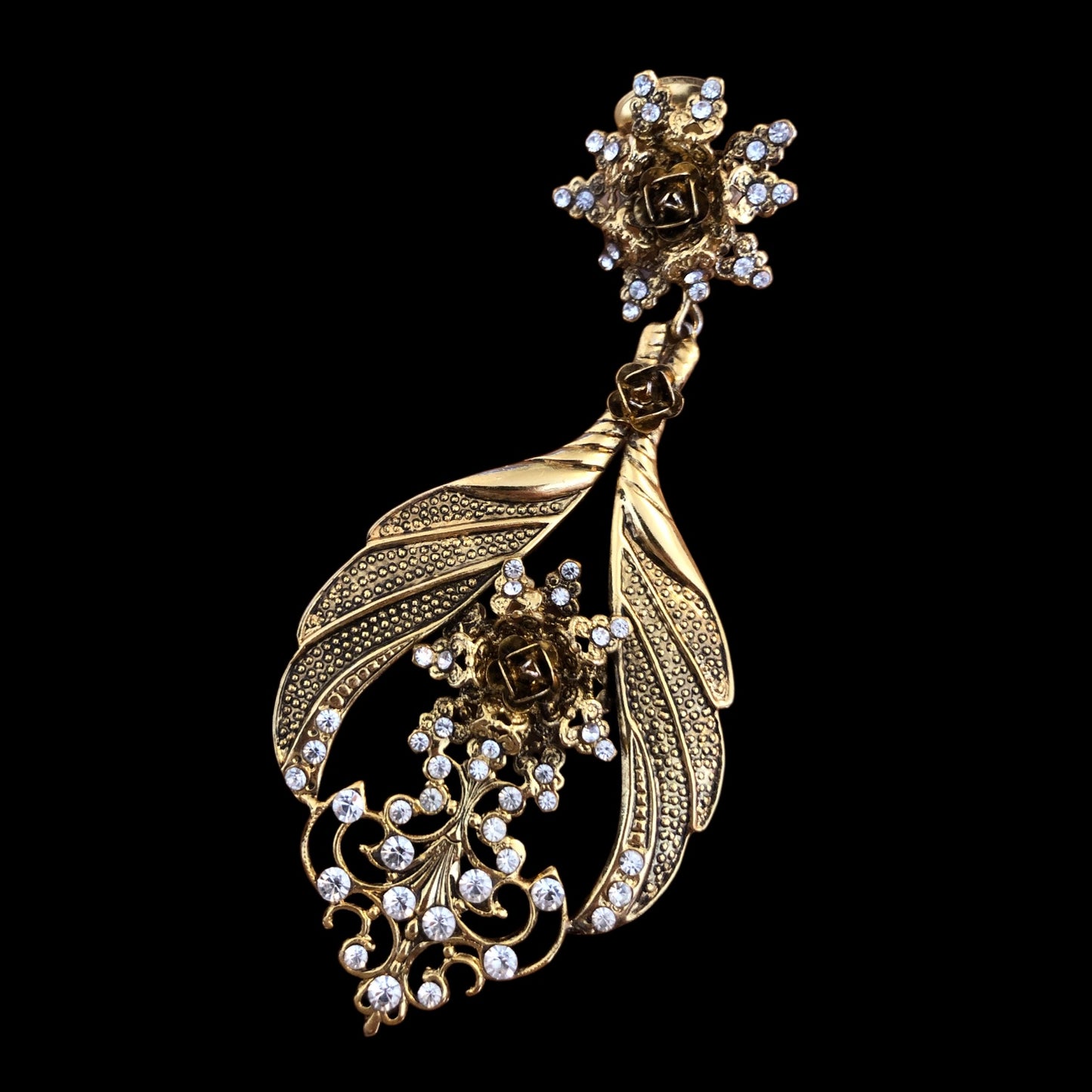 Clip earrings signed “… Venezia”