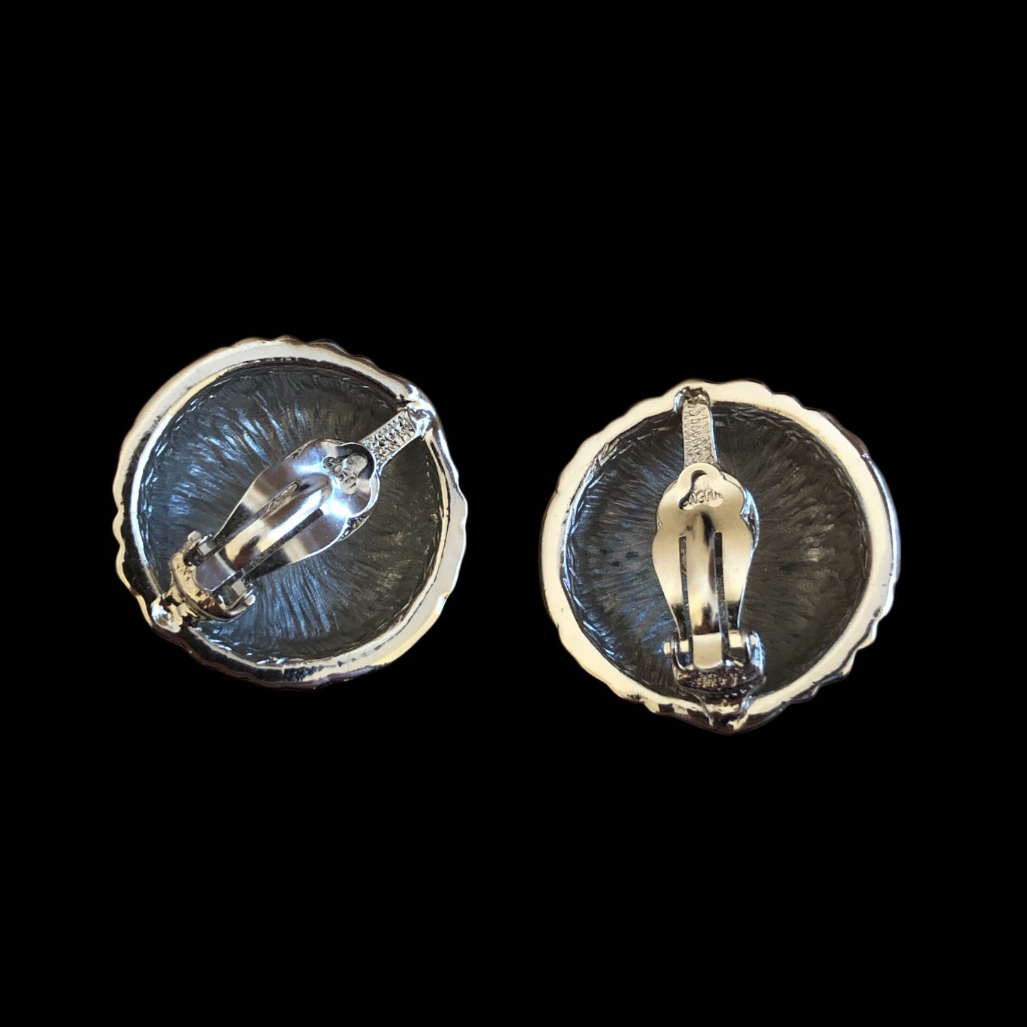 Clip earrings signed “Scherrer Paris”