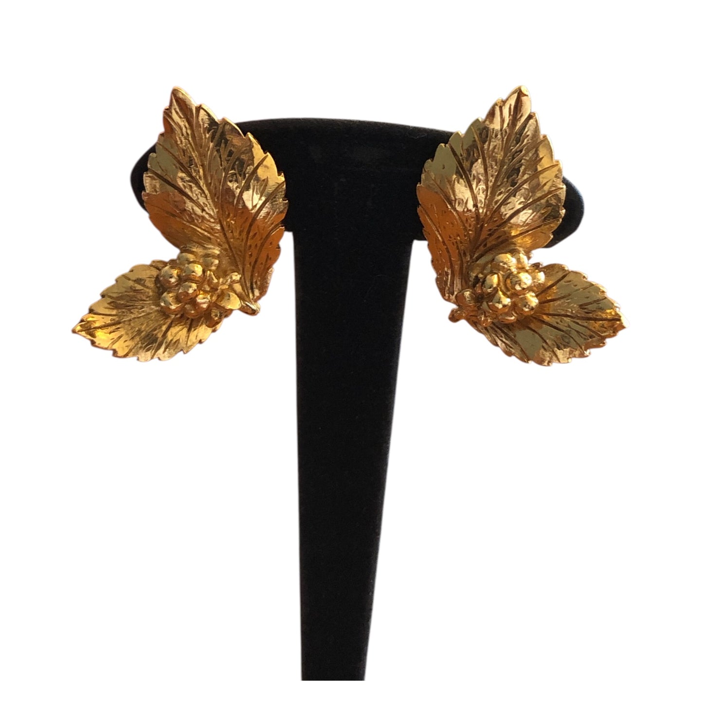 Clip earrings signed “Scherrer”