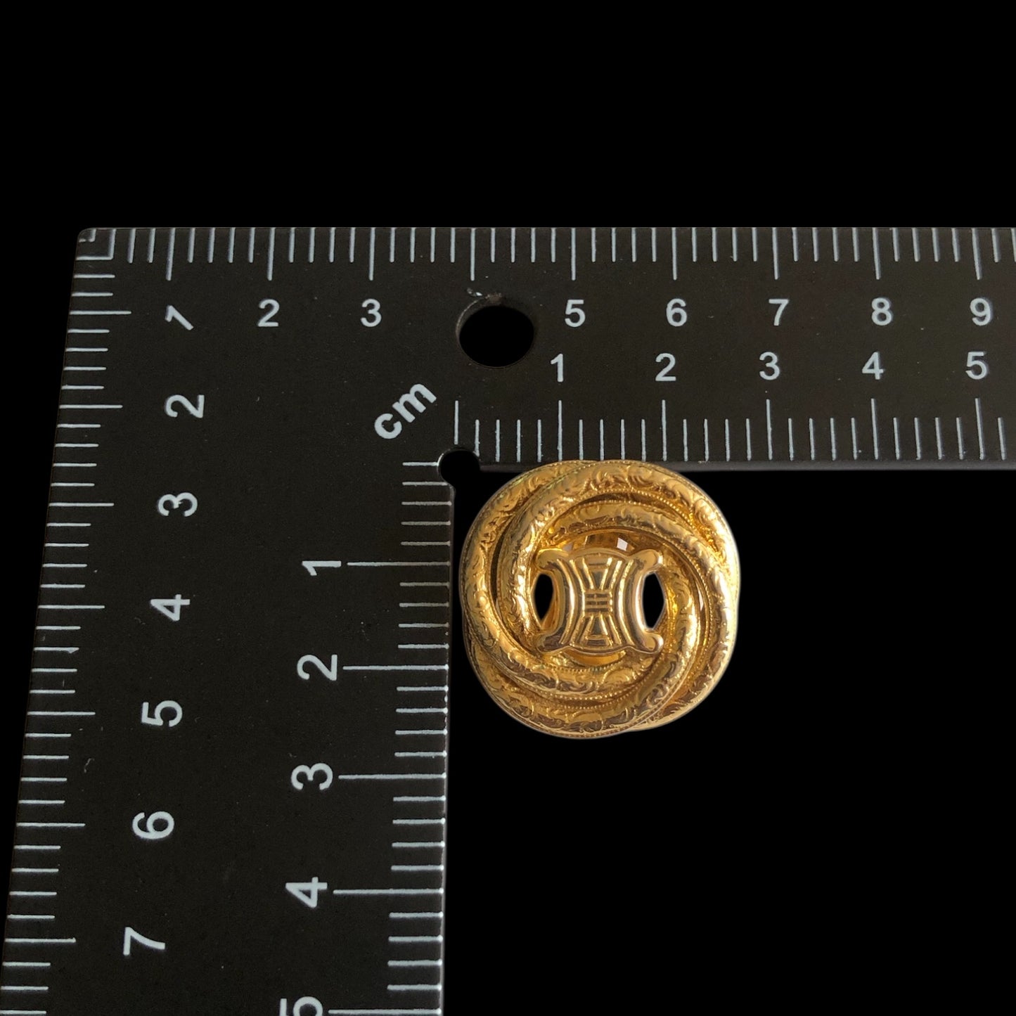 Clip earrings signed “Celine Paris”