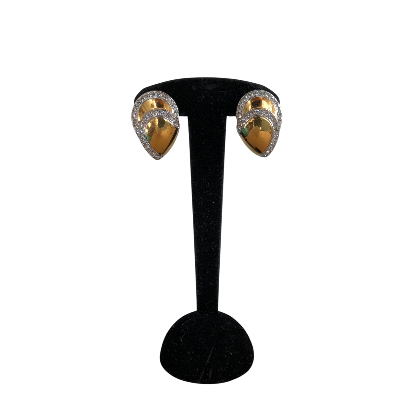 Clip earrings signed “Lanvin”