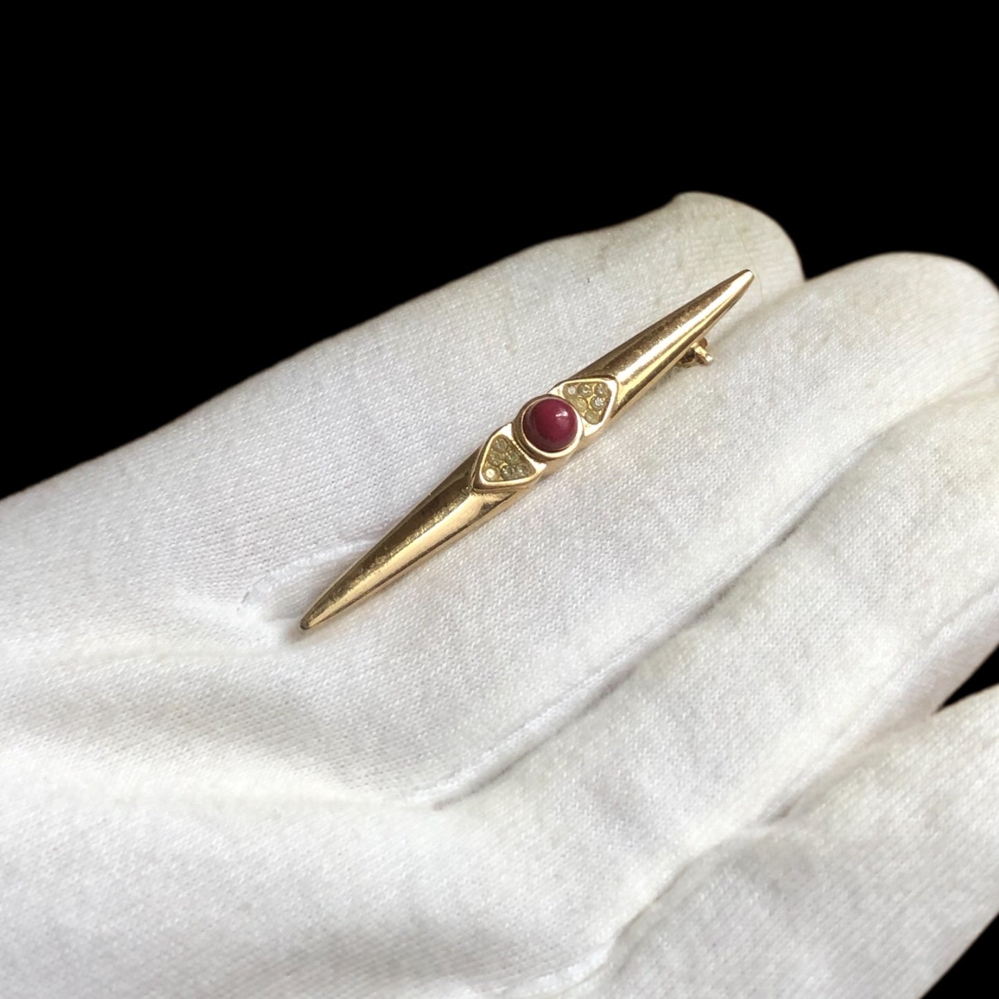 Brooch signed “Christian Dior”