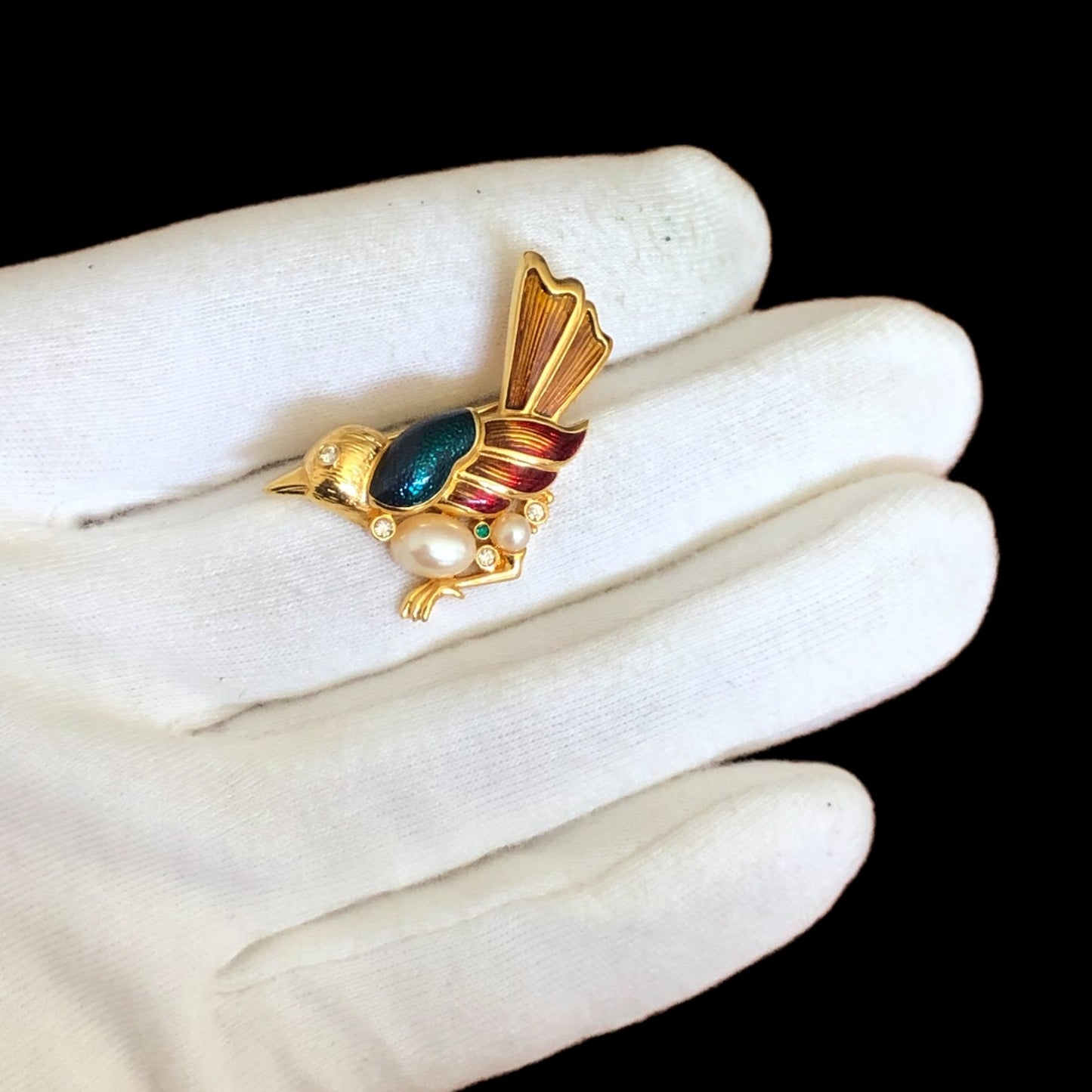 Brooch signed “Burma”
