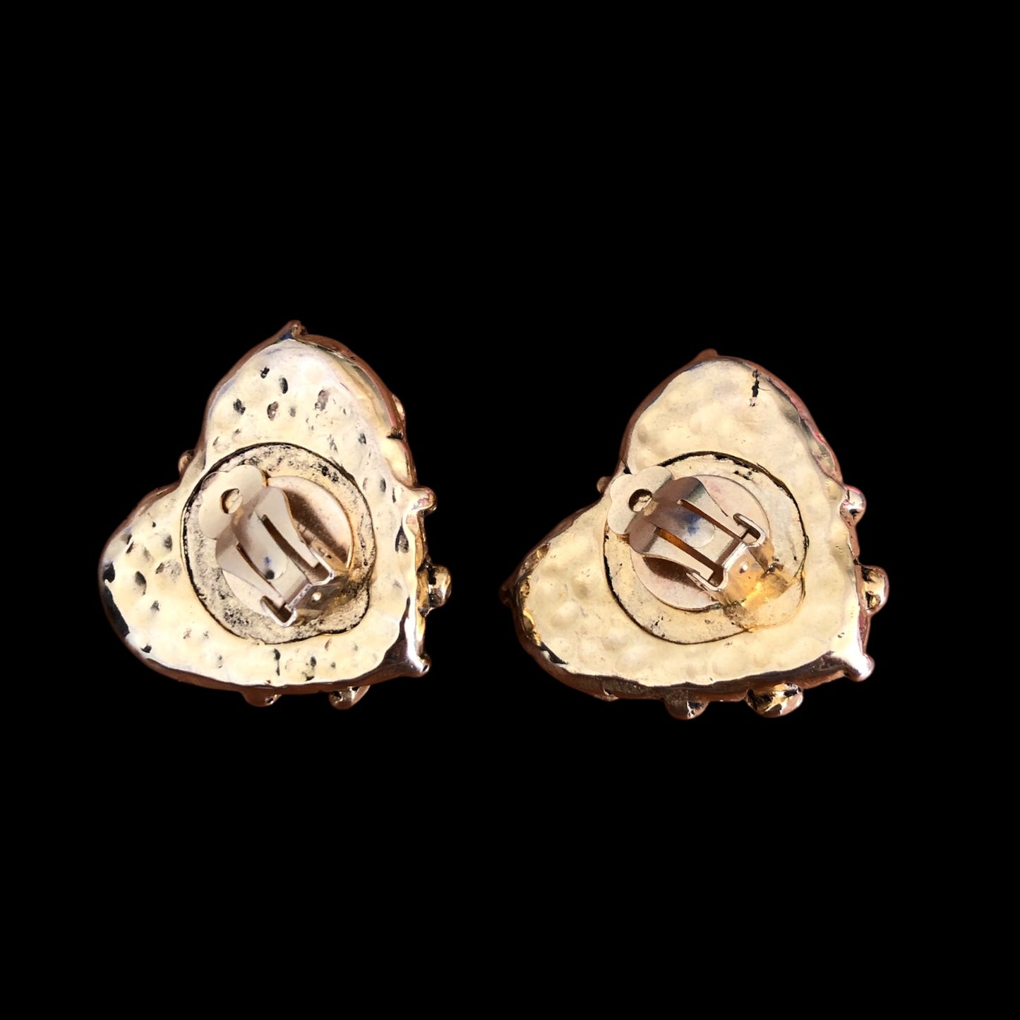 Clip earrings unsigned “Jacky de G”