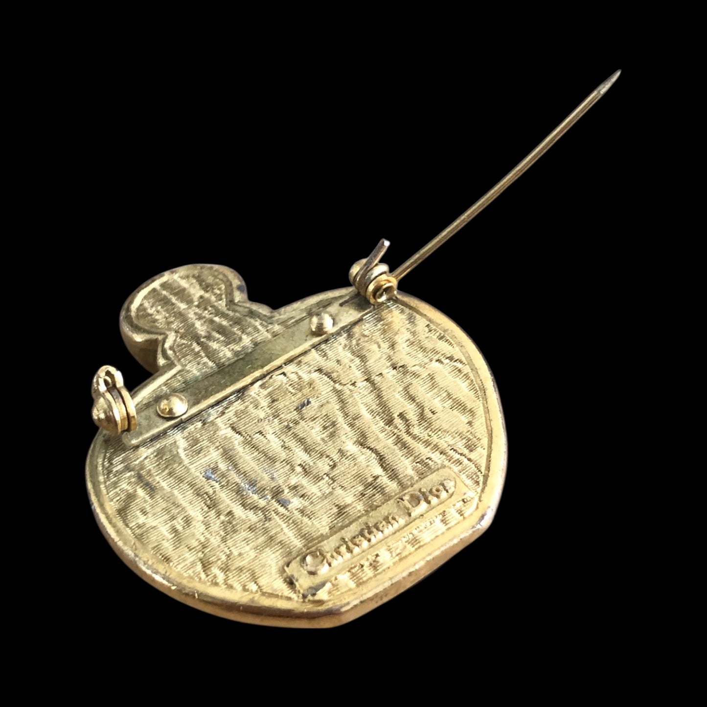 Brooch signed “Christian Dior”