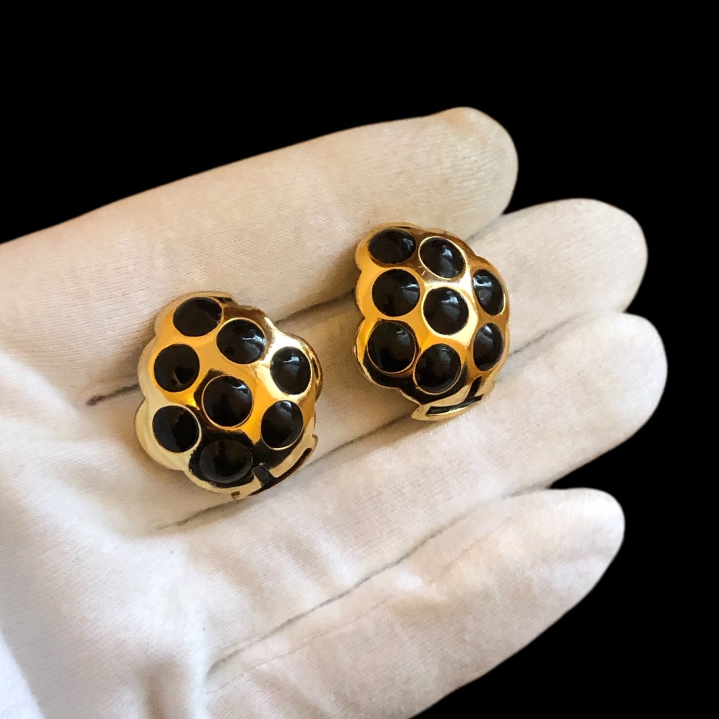 Clip earrings signed “Lanvin Paris”