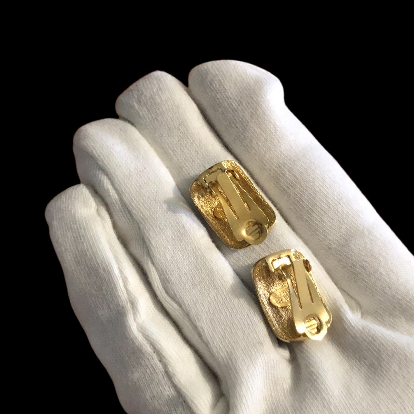 Clip earrings signed “Lanvin Paris”