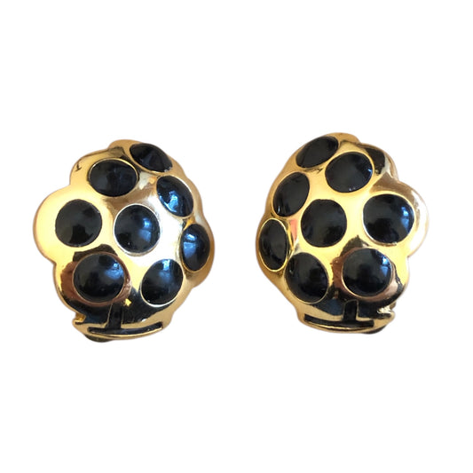 Clip earrings signed “Lanvin Paris”