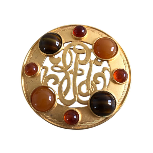 Brooch signed “George Rech”