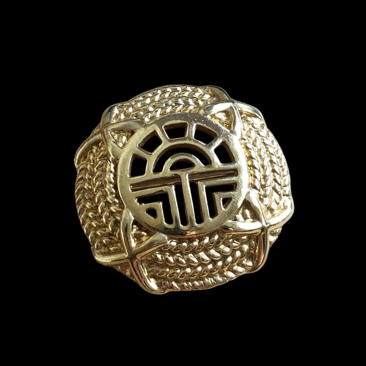 Brooch signed “Louis Feraud”