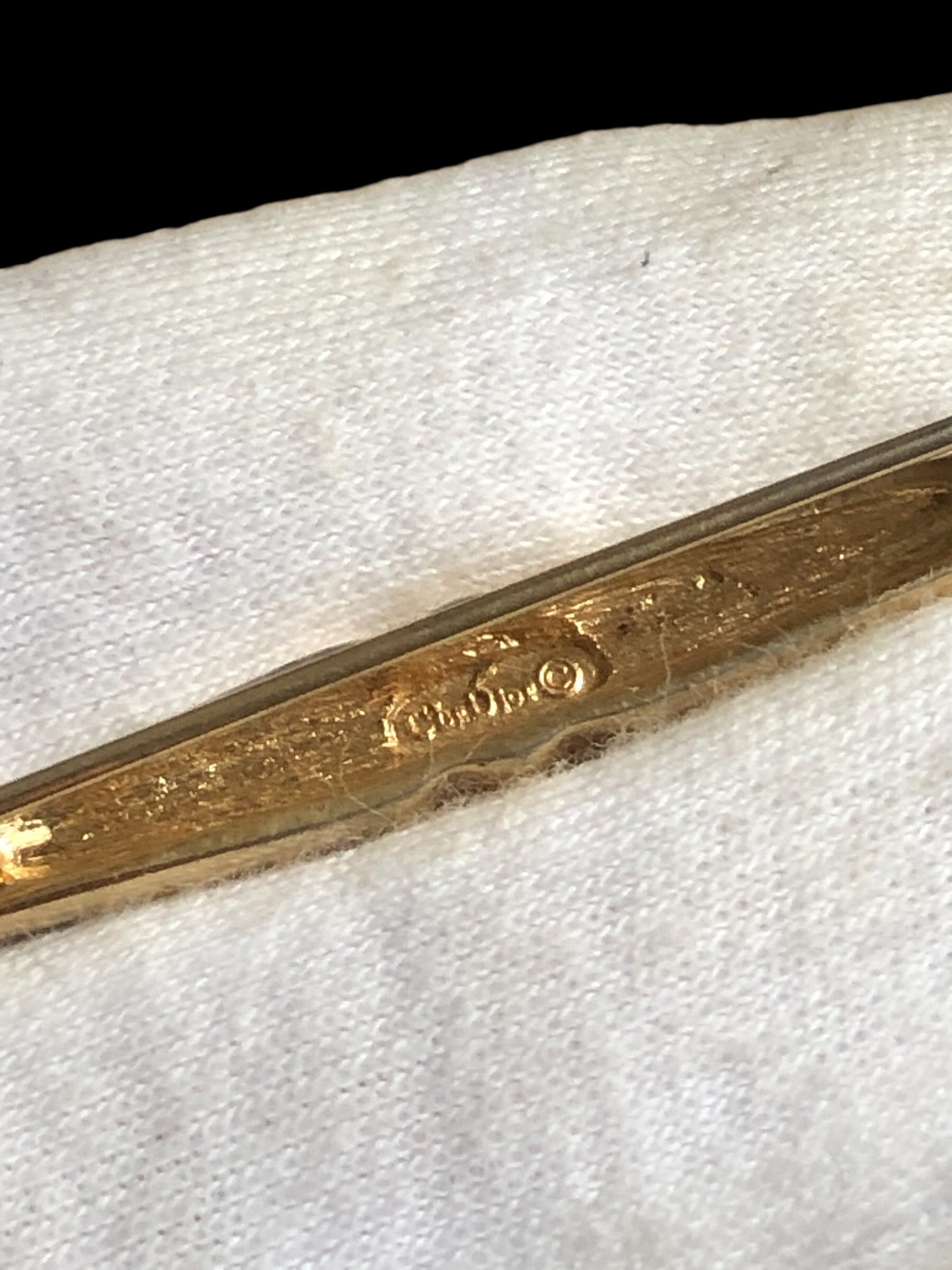 Brooch signed “Christian Dior”