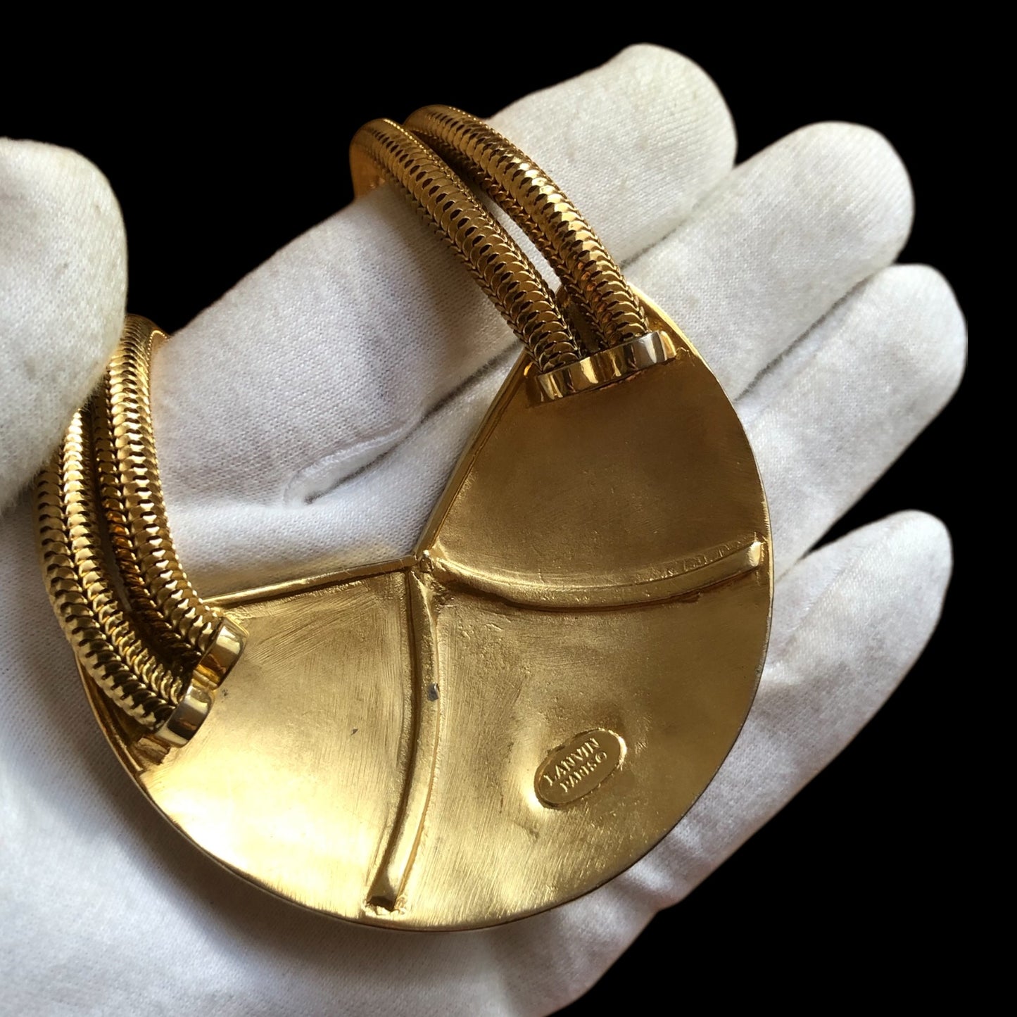 Necklace signed “Lanvin Paris”