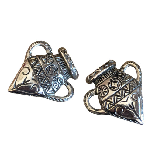 Clip earrings signed “Scherrer Paris”