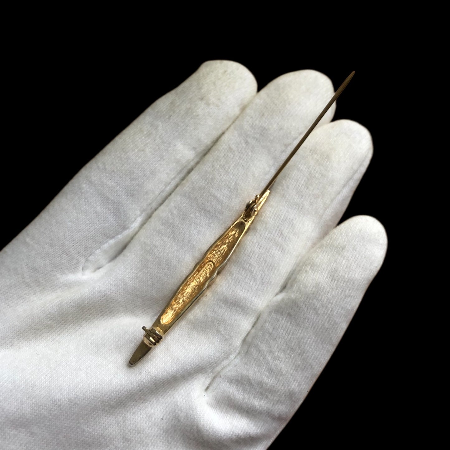 Brooch signed “Christian Dior”