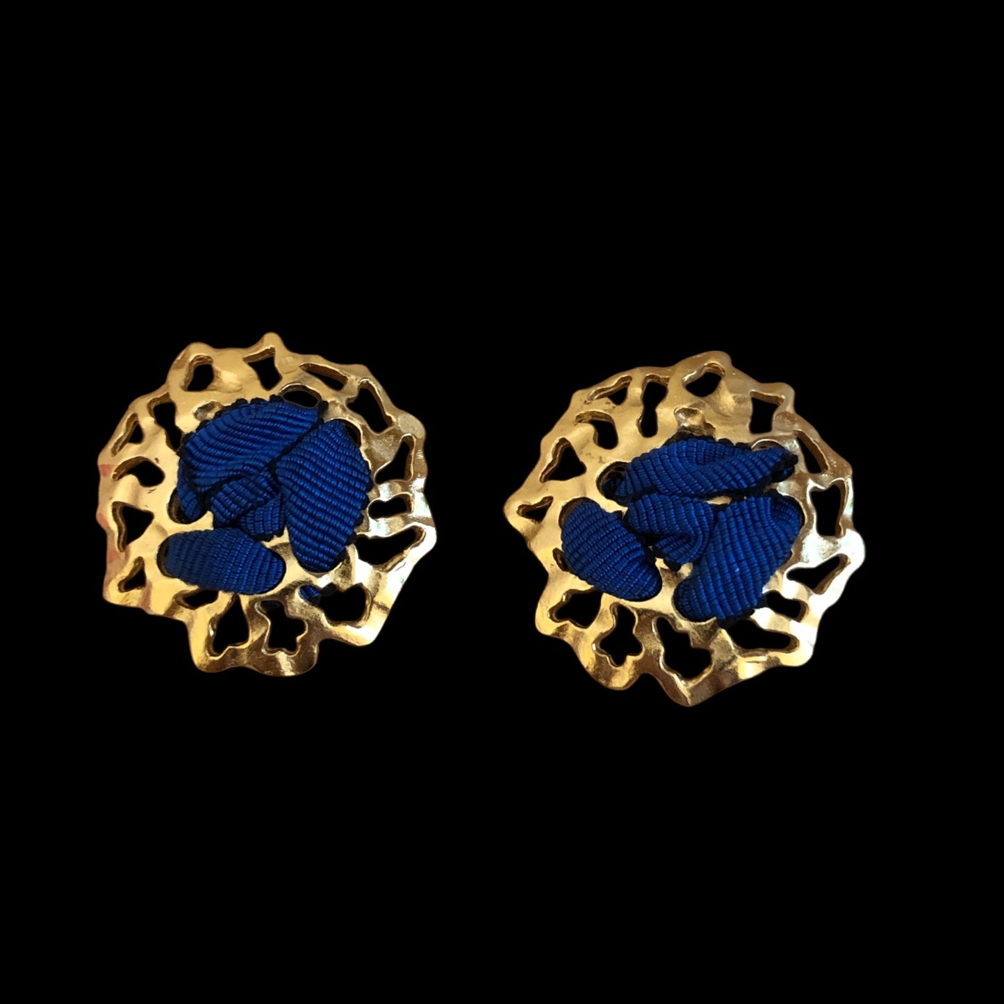 Clip earrings signed “Atalante”