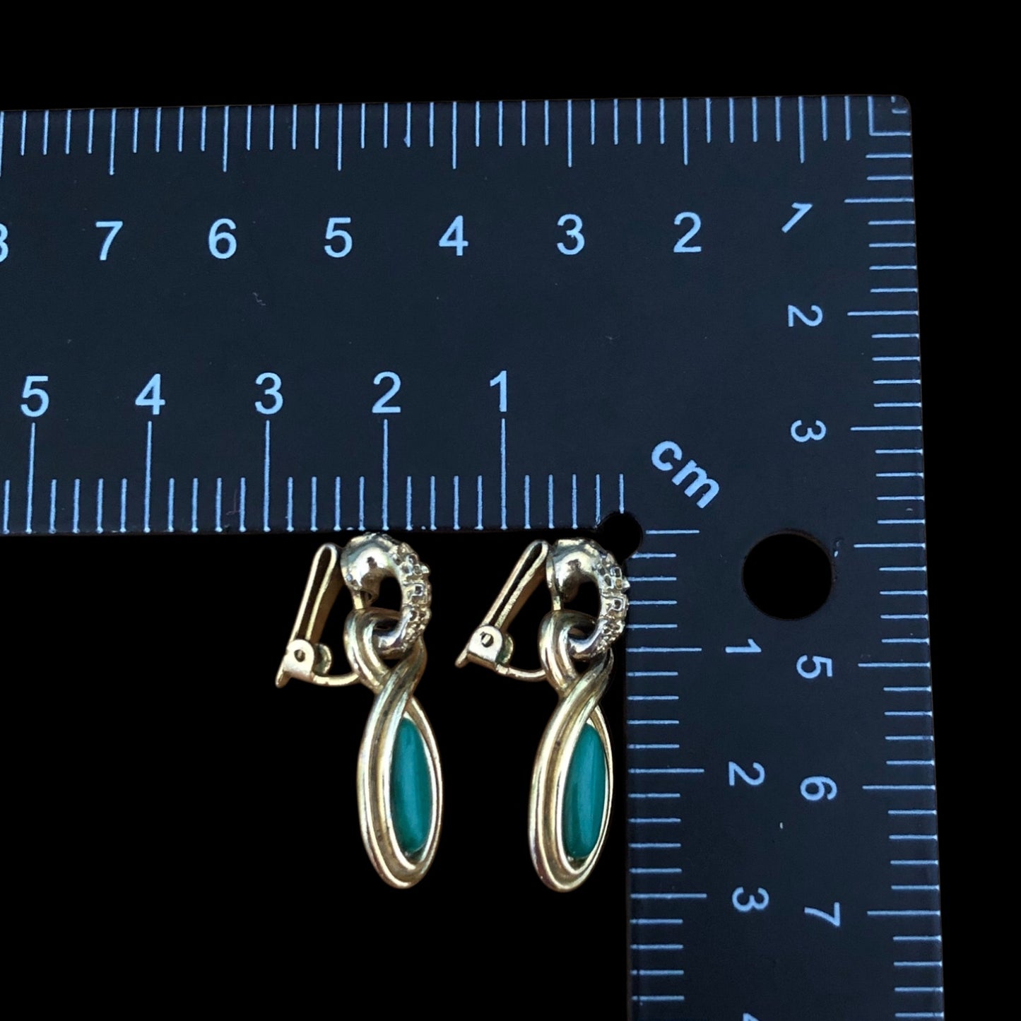 Clip earrings signed “Balenciaga”