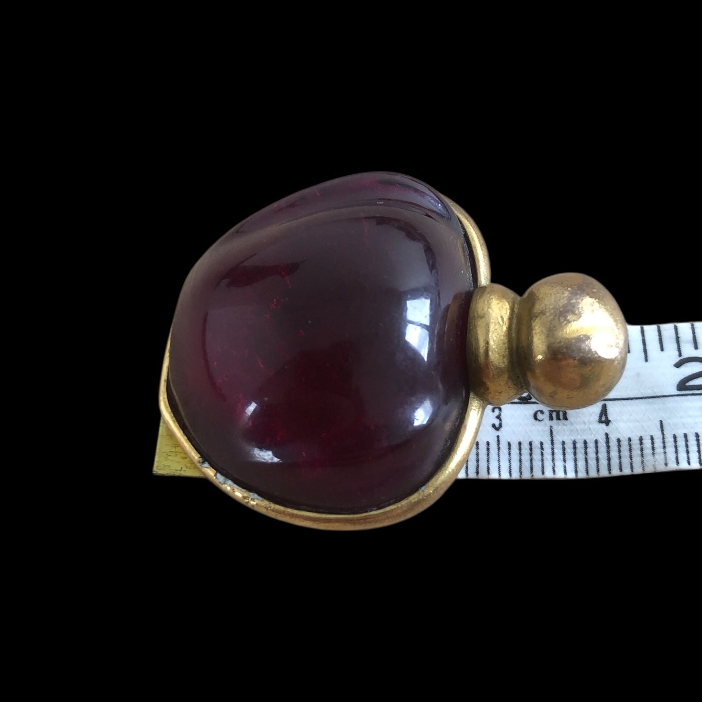 Brooch signed “Christian Dior”
