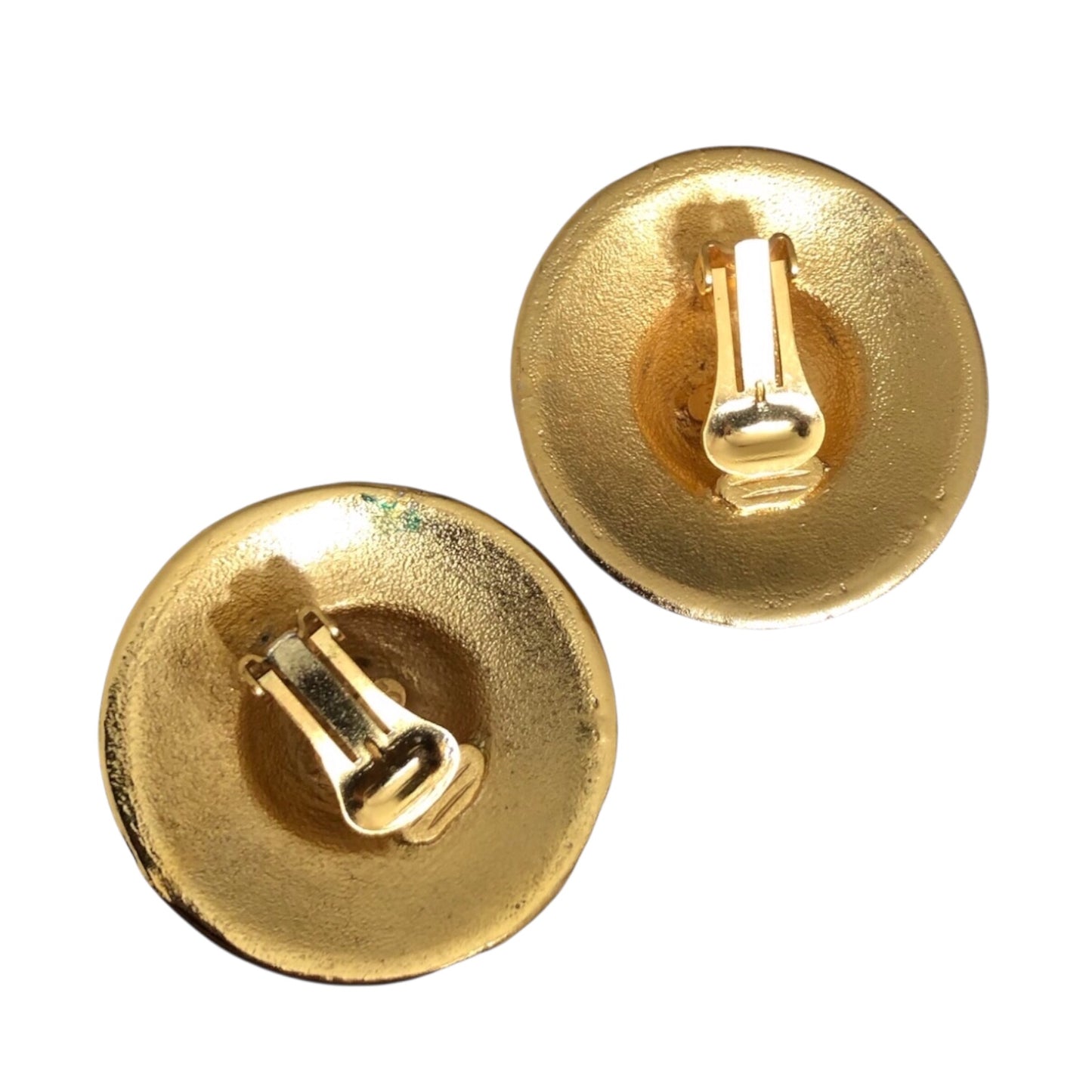 Clip earrings signed “Orena Paris” for Balenciaga