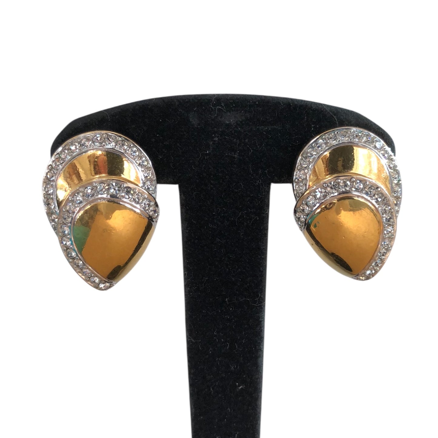 Clip earrings signed “Lanvin”