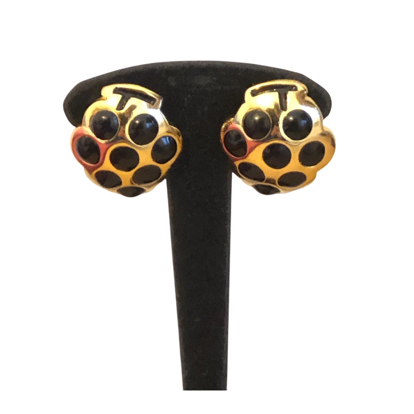 Clip earrings signed “Lanvin Paris”