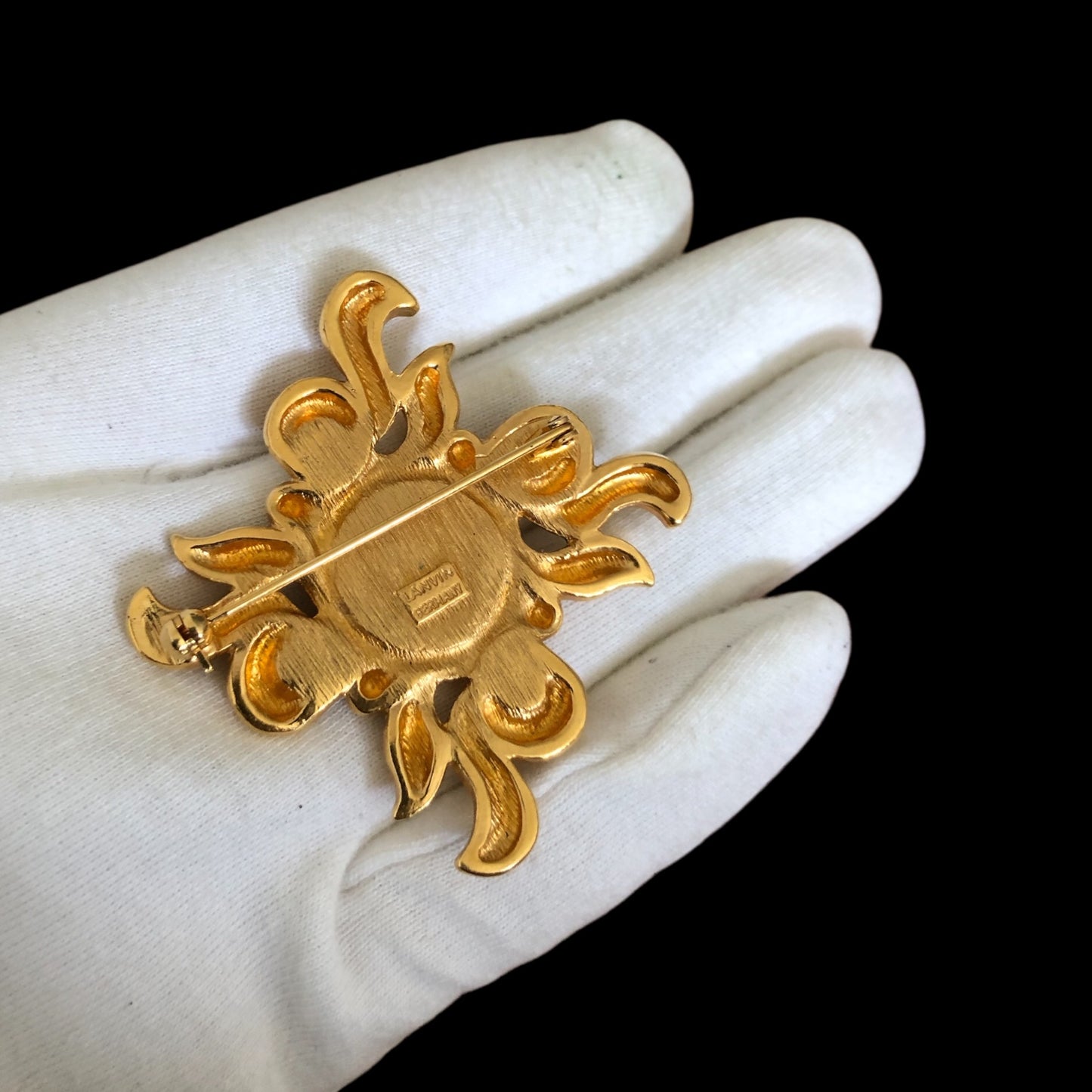 Brooch signed “Lanvin”
