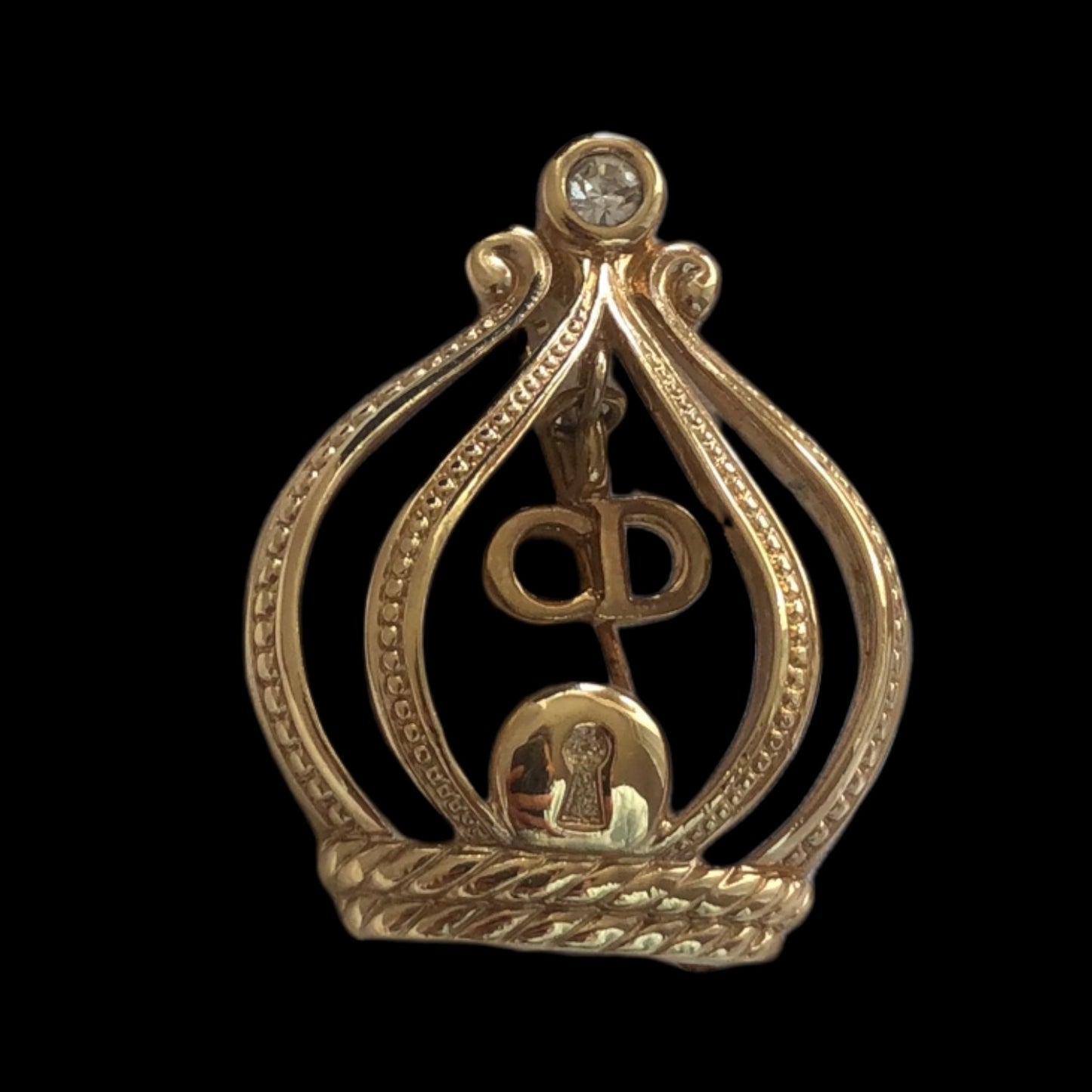 Brooch signed “Christian Dior”