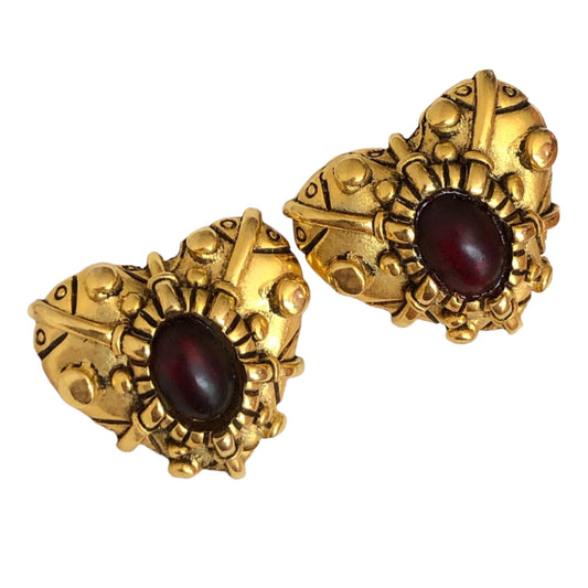 Clip earrings unsigned “Jacky de G”